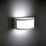 Faro Barcelona NEGUS Επιτοίχιο Φωτιστικό Γκρι Χρώματος E27 IP54 – 70696