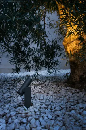 Faro Barcelona SPY 145 Αδιάβροχο Φωτιστικό Οροφής-Δαπέδου, Εξωτερικού Χώρου, Σκούρου Γκρι Χρώματος COB LED 3000K 6W IP65 – 70782