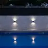 Faro Barcelona LING, Επιτοίχιο Φωτιστικό, Γκρι Χρώματος, IP54, 2 LED 6W 4000K – 70812