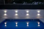 Faro Barcelona LING, Επιτοίχιο Φωτιστικό, Γκρι Χρώματος, IP54, 2 LED 6W 4000K – 70812