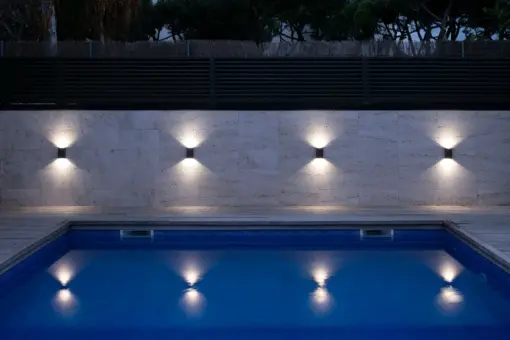 Faro Barcelona LING, Επιτοίχιο Φωτιστικό, Γκρι Χρώματος, IP54, 2 LED 6W 4000K – 70812
