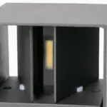 Faro Barcelona OLAN Επιτοίχιο Φωτιστικό Εξωτερικού Χώρου IP65, Σκούρου Γκρι Χρώματος, LED 3000K IP65 – 70637