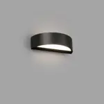 Faro Barcelona OVAL Επιτοίχιο Φωτιστικό, Εξωτερικού Χώρου, Σκούρου Γκρι Χρώματος, LED 10W 3000K- 71276
