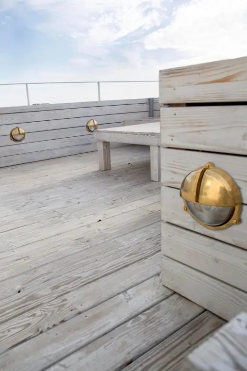 Faro Barcelona TIMON Επιτοίχιο Φωτιστικό, Εξωτερικού Χώρου από Ορείχαλκο – 70996