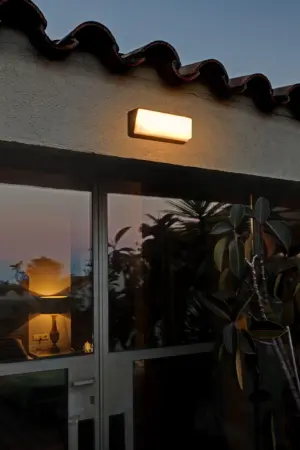 Faro Barcelona HALF Επιτοίχιο Φωτιστικό Μαύρου Χρώματος SMD LED 20W 3000K- 71537