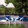 Faro Barcelona HUE OUT Επιδαπέδιο Φωτιστικό Εξωτερικού Χώρου, IP44, Χρώματος Σκούρο Γκρι-κρεμ – 71569-05