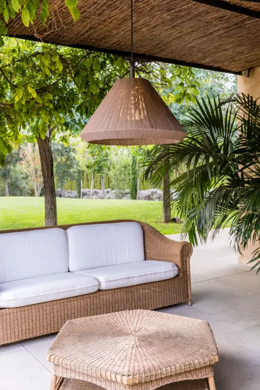 Faro Barcelona HUE OUT Κρεμαστό Φωτιστικό Εξωτερικού Χώρου, Καφέ Χρώματος – 71579C-06