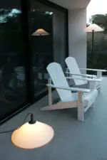 Faro Barcelona HUE OUT Κρεμαστό Φορητό Φωτιστικό Λευκού Χρώματος – 71584-02