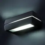 Faro Barcelona DRAGMA Επιτοίχιο Φωτιστικό Εξωτερικού Χώρου, IP65, Γκρι Χρώματος LED 15W 3000K- 71362L