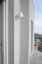 Faro Barcelona GINA Επιτοίχιο Φωτιστικό, Εξωτερικού Χώρου, Λευκού Χρώματος IP44 – 71366