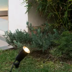 Faro Barcelona TONI BLACK Φωτιστικό Εξωτερικού Χώρου, IP65,  και με Ακίδα 1 LEDXGU10  71528