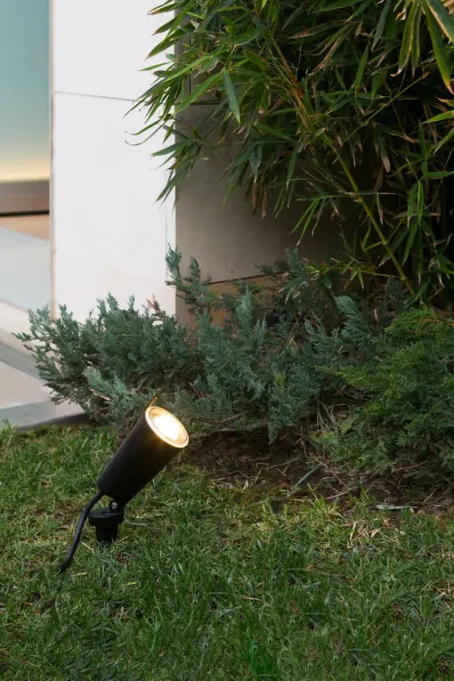 Faro Barcelona TONI BLACK Φωτιστικό Εξωτερικού Χώρου, IP65,  και με Ακίδα 1 LEDXGU10  71528