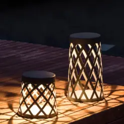Faro Barcelona Φωτιστικό Κήπου Κολωνάκι SHADOW LED Σκούρο Γκρι 11W IP65 – 72311