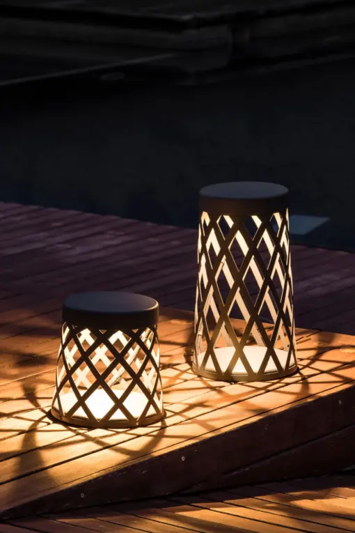 Faro Barcelona Φωτιστικό Κήπου Κολωνάκι SHADOW LED Σκούρο Γκρι 11W IP65 – 72311