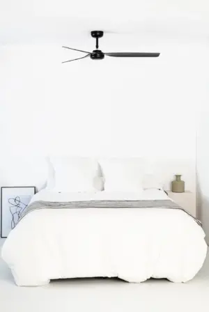 Faro Barcelona PUNT M Ανεμιστήρας Οροφής, με Τηλεχειριστήριο Μαύρου Χρώματος – 33815