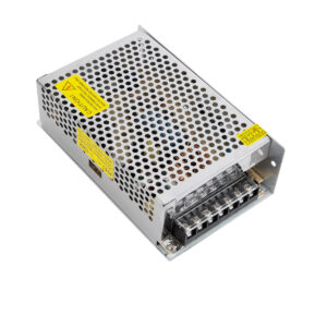 GloboStar® 73045 Μεταλλικό Τροφοδοτικό PELV για Προϊόντα LED 200W 8.3A – AC 220-240V σε DC 24V – IP20 – Μ16 x Π10 x Υ5cm – 3 Χρόνια Εγγύηση