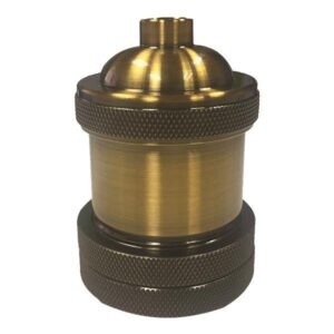 ΝΤΟΥΙ ΜΕΤΑΛΛΙΚΟ ΚΑΦΕ ΜΠΡΟΝΖΕ Ε27 EUROLAMP 147-23067