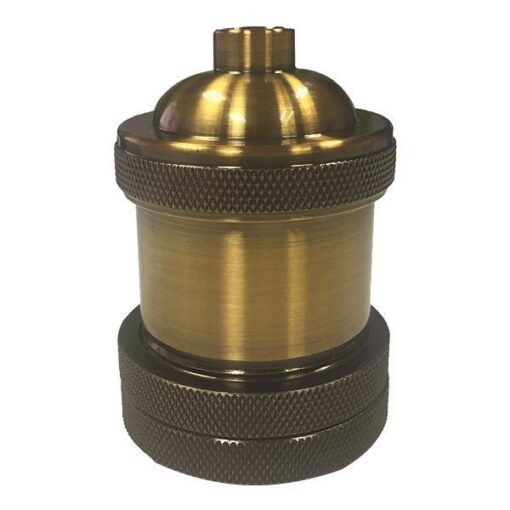 ΝΤΟΥΙ ΜΕΤΑΛΛΙΚΟ ΚΑΦΕ ΜΠΡΟΝΖΕ Ε27 EUROLAMP 147-23067