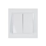 ΔΙΑΚΟΠΤΗΣ K/R ΚΟΥΜΠΩΤΟΣ ΛΕΥΚΟΣ EUROLAMP – 152-10105