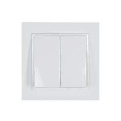 ΔΙΑΚΟΠΤΗΣ K/R ΚΟΥΜΠΩΤΟΣ ΛΕΥΚΟΣ EUROLAMP – 152-10105