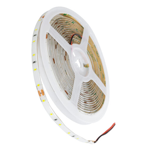 GloboStar® LILAC 70300 Ταινία LED 6W/m 720lm/m 120° DC 24V Αδιάβροχη IP65 – 60 x SMD 2835 LED Chip/Μέτρο – Μ5000 x Π8 x Υ2mm – Ρολό 5 Μέτρων – Ψυχρό Λευκό 6000K – 5 Χρόνια Εγγύηση