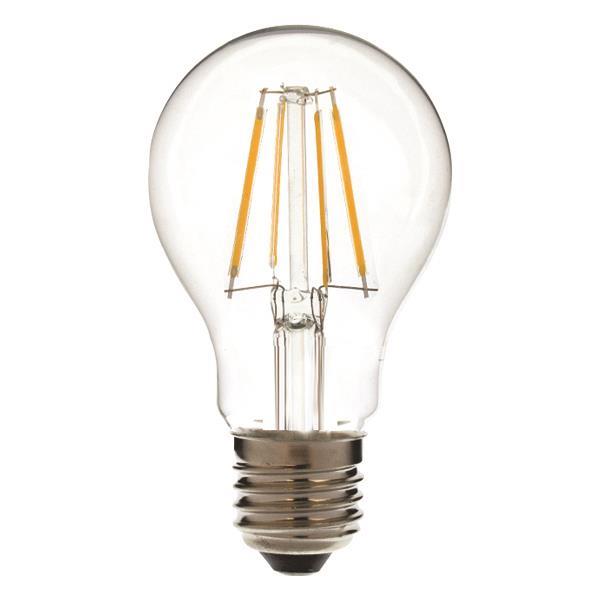 ΛΑΜΠΑ LED FILAMENT ΗΜΕΡΑΣ ΝΥΧΤΑΣ 7W E27 3000K 220-240V EUROLAMP 147-78990