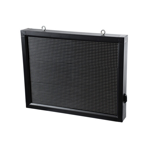 GloboStar® DISPLAY 90287 LED Scrolling Display 64x48cm – Κυλιόμενη Ψηφιακή Πινακίδα / Επιγραφή Μονής Όψης P10 LED SMD AC 220-240V – Λειτουργία μέσω Wi-Fi με Εφαρμογή APP – Αισθήτηρας Θερμοκρασίας και Υγρασίας – Αδιάβροχο IP65 – Μ72 x Π9 x Υ56cm – RGB – 1 Χρόνο Εγγύηση
