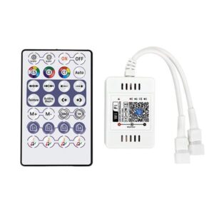 ΑΣΥΡΜΑΤΟ CONTROLLER RF Wifi & Bluetooth PIXEL DC5-24V, 2CH (Max. 2048 PIXEL) EUROLAMP – 145-71430