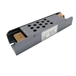 ΤΡΟΦΟΔΟΤΙΚΟ ΜΕΤΑΛΛΙΚΟ SLIM 24V DC 24W IP20 EUROLAMP – 145-71130