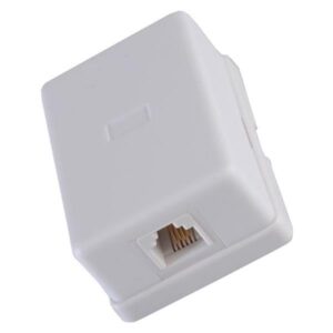 ΠΡΙΖΑ ΤΗΛΕΦΩΝΟΥ ΕΞΩΤΕΡΙΚΗ A.T. MONH ΑΥΤΟΚΟΛΛΗΤΗ RG45 CAT-5e EUROLAMP 147-16052