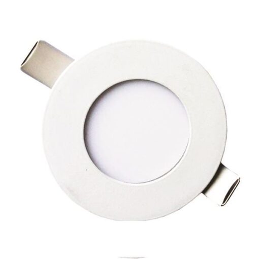 ΦΩΤΙΣΤΙΚΟ ΧΩΝΕΥΤΟ LED SLIM Φ85 3W 4000K ΛΕΥΚΟ PLUS EUROLAMP 145-68601