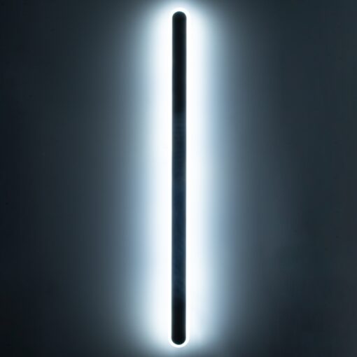 GloboStar® HOUSTON 61350 Φωτιστικό Τοίχου – Απλίκα Design LED CCT 24W 2880lm 360° AC 220-240V – Εναλλαγή Φωτισμού μέσω Διακόπτη On/Off All In One Ψυχρό 6000k+Φυσικό 4500k+Θερμό 2700k Μ6 x Π3 x Υ100cm – Χρυσό – 3 Years Warranty