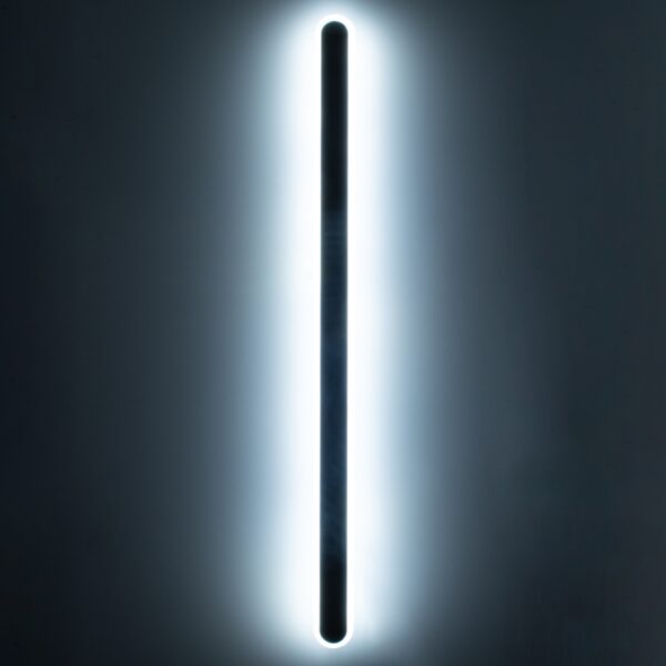 GloboStar® HOUSTON 61350 Φωτιστικό Τοίχου – Απλίκα Design LED CCT 24W 2880lm 360° AC 220-240V – Εναλλαγή Φωτισμού μέσω Διακόπτη On/Off All In One Ψυχρό 6000k+Φυσικό 4500k+Θερμό 2700k Μ6 x Π3 x Υ100cm – Χρυσό – 3 Years Warranty