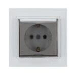 ΠΡΙΖΑ ΣΟΥΚΟ ΚΑΠΑΚΙ 16A ΛΕΥΚΗ EUROLAMP – 152-10133