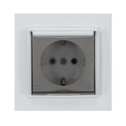 ΠΡΙΖΑ ΣΟΥΚΟ ΚΑΠΑΚΙ 16A ΛΕΥΚΗ EUROLAMP – 152-10133