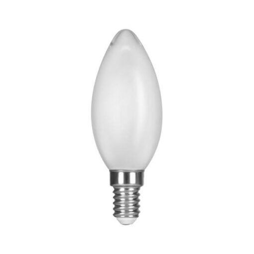 ΛΑΜΠΑ LED ΚΕΡΙ CROSSED FILAMENT 4.2W E14 3000K 220-240V MILKY EUROLAMP – 147-78160