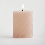 ΚΕΡΙ ΜΠΑΤΑΡΙΑΣ ΜΕ  ΦΛΟΓΑ, ΡΟΖ, ΜΕ ΧΡΟΝΟΔΙΑΚΟΠΤΗ,  7x12cm EUROLAMP – 147-15104