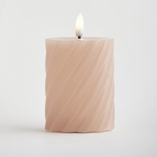 ΚΕΡΙ ΜΠΑΤΑΡΙΑΣ ΜΕ  ΦΛΟΓΑ, ΡΟΖ, ΜΕ ΧΡΟΝΟΔΙΑΚΟΠΤΗ,  7x12cm EUROLAMP – 147-15104