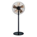 ΑΝΕΜΙΣΤΗΡΑΣ ΜΕ ΟΡΘΟΣΤΑΤΗ ΜΑΥΡΟ-ΧΡΥΣΟ Φ41 60W EUROLAMP – 300-20012