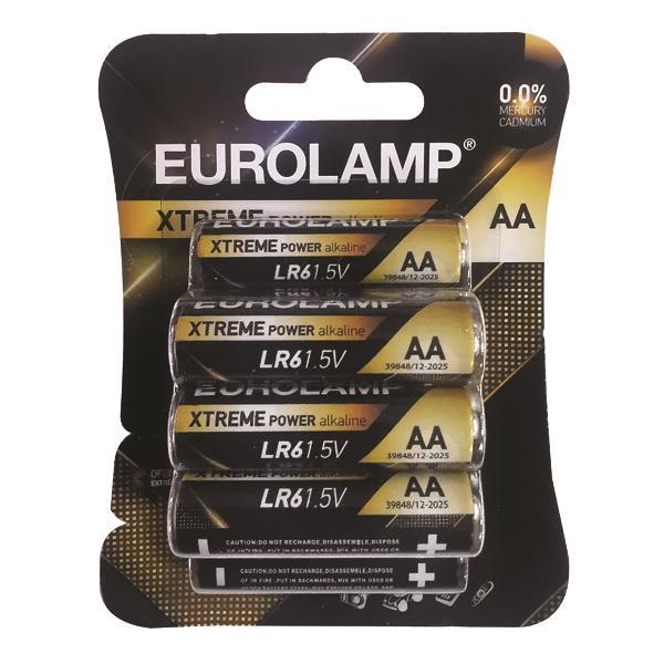 ΜΠΑΤΑΡΙΑ EXTREME ΑΑ (LR6) 8τμχ 1,5V EUROLAMP 147-24126
