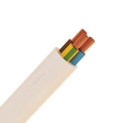 ΚΑΛΩΔΙΟ ΕΥΚΑΜΠΤΟ H03VV-F 3Χ0,75mm² ΓΚΡΙ (100m/roll) EUROLAMP – 150-15106
