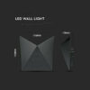 LED απλίκα 5W αρχιτεκτονικού φωτισμού 3000K θερμό λευκό μαύρο σώμα V-TAC – 218282