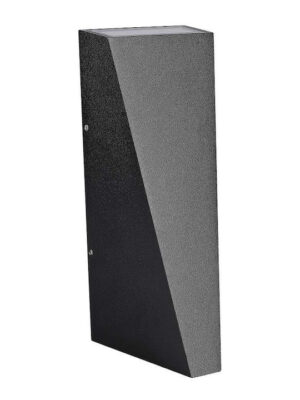 LED απλίκα 4W αρχιτεκτονικού φωτισμού 3000K θερμό λευκό με μαύρο σώμα V-TAC – 218297