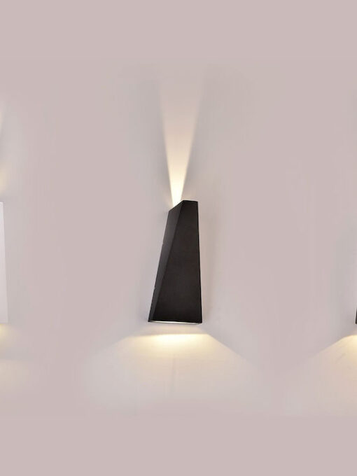 LED απλίκα 4W αρχιτεκτονικού φωτισμού 3000K θερμό λευκό με μαύρο σώμα V-TAC – 218297