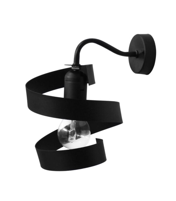 FLEXI-01AP BLACK ΑΠΛΙΚΑ ΜΕΤΑΛΛΙΚΗ Ε/27 Heronia – 34-0312