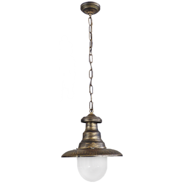 Φωτιστικό Πυροφάνι FLP-100K 1L Αλυσίδα Μπρονζέ  Heronia – 26-0048