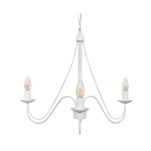 Φωτιστικό πολύφωτο S-11 3/L Λευκό Heronia – 01-0268