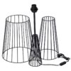 FLB-11 ΜΑΥΡΟ-BLACK ΔΑΠΕΔΟΥ ΒΑΣΗ (ΚΙΤ-3ΤΕΜΑΧΙΩΝ)h130 x Φ32 Heronia – 09-0161