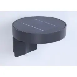 Lutec Diso Εξωτερικού Χώρου Led Τοίχου  Με Ανιχνευτή Κίνησης Σκούρο Γκρι LED Dimmable 200 lm IP44 4000K – 6906702335