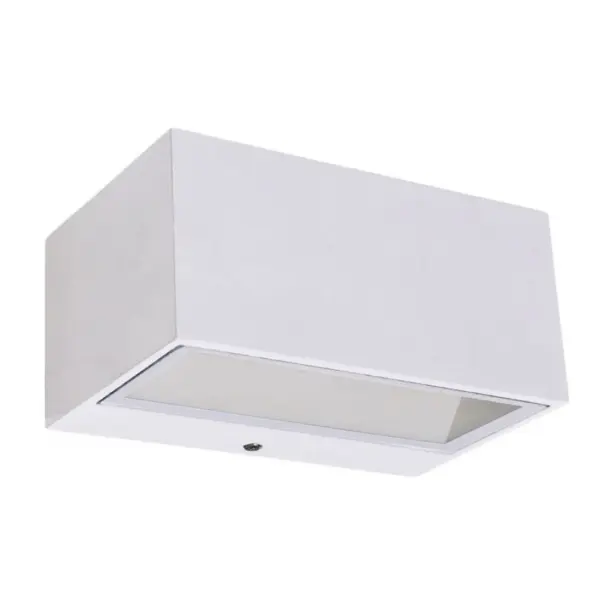 Lutec Gemini Square Small   Εξωτερικού Χώρου  Led  Φωτιστικό Τοίχου Up&Down    Λευκό LED   500 lm IP54 4000K – 5189102032
